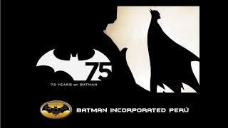 Batman 75 Years Tribute Tributo 75 Años