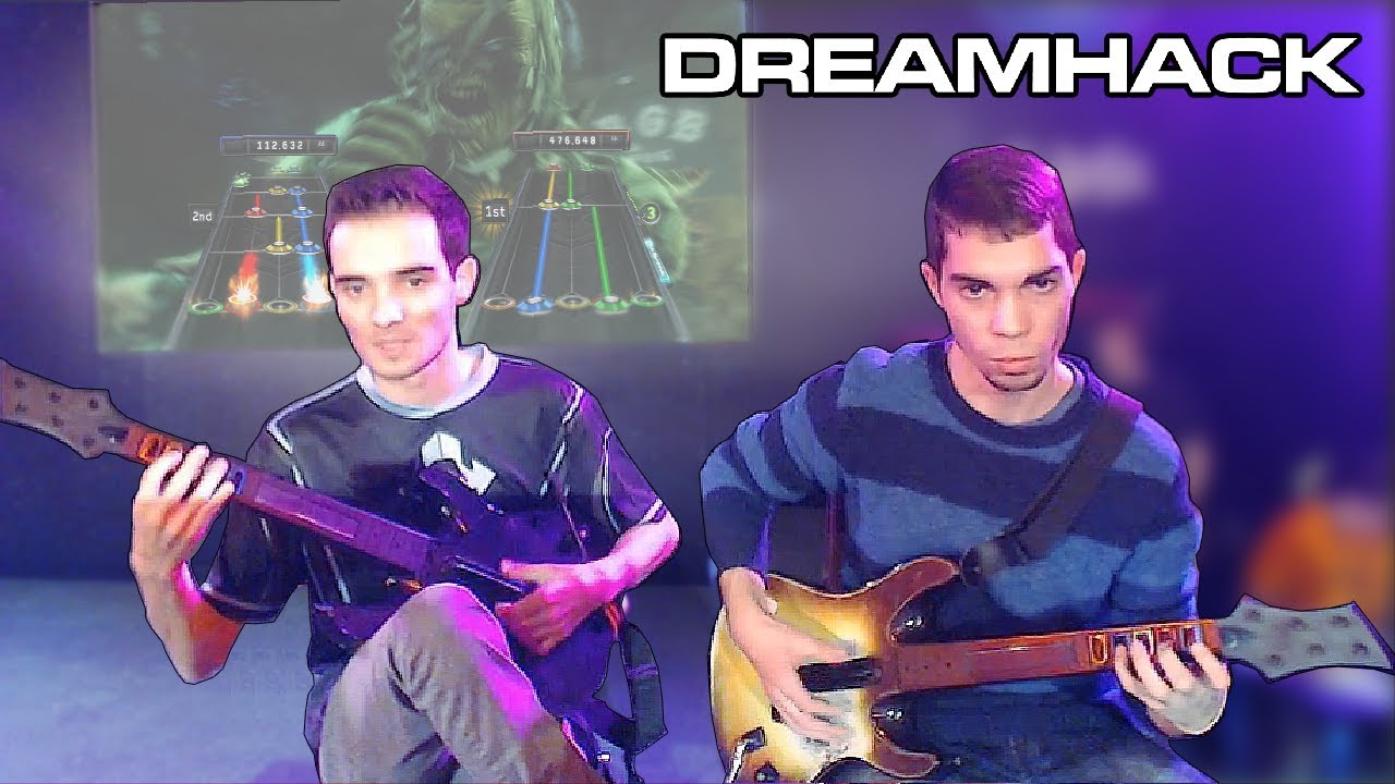 fingerdash full ver YOUTUBERS BATTLE | Guitar Hero DreamHack Winter 2018 Tournament