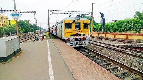 37827 Up Howrah Bardhaman Main Line Local | Bardhaman Local Train | Indian Railways