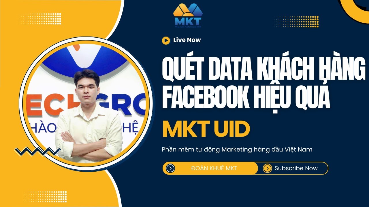 Quét data khách hàng Facebook cực hiệu quả với MKT UID - phần mềm MKT ...