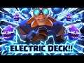 UNBELIEVABLE *ALL* ELECTRIC DECK ACTUALLY WORKS!! THIS IS UNREAL!! Clash Royale Electro Giant Deck