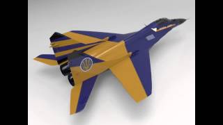 MIG 29 A 3D model from CGTrader.com