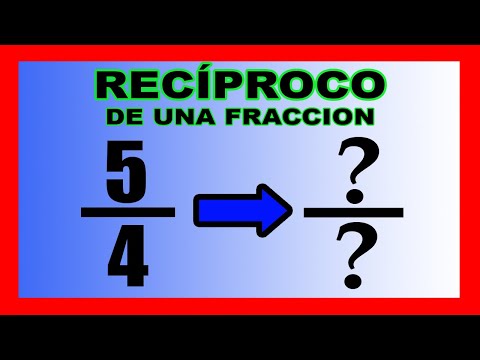 Video: ¿Cuál es el recíproco de 2/3 en forma de fracción?