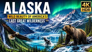 🏔️ Alaska in 4K HDR | Wild Beauty of America's Last Great Wilderness 🌎