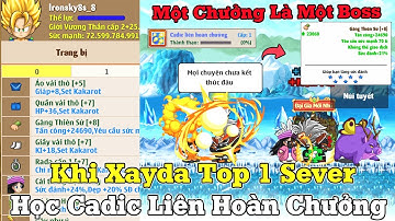 Ngọc Rồng Online - Ironsky8s Trùm Xayda Học Skill Cadic Liên Hoàn...Cứ Một Chưởng Là Một Boss Ra Đi