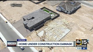 Monsoon storms cause damage across the Valley