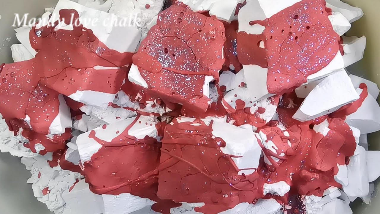 gym chalk asmr|non-Newtonian fluid