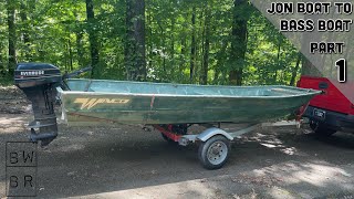 John Boat to Bass Boat Build | Part 1