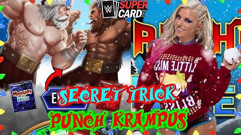 HIDDEN SECRET Trick To Help With NAUGHTY Or NICE EVENT!! WWE SuperCard 