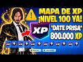 MAPA DE XP 😱🔥 COMO SUBIR DE NIVEL EN FORTNITE RAPIDO ⚠️ MAPA XP O MAPAS DE XP FORTNITE TEMPORADA 3