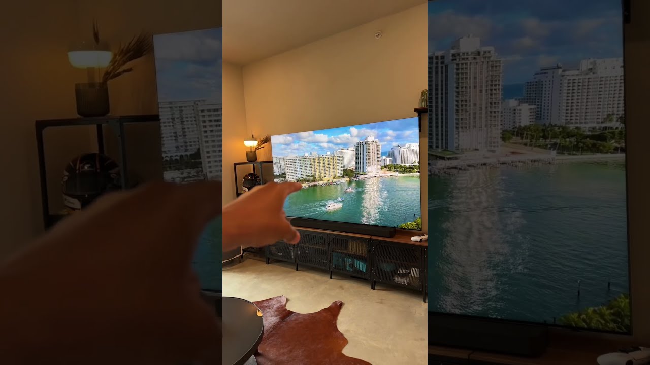 The Thinnest Bezels On A TV 