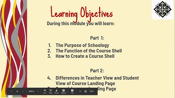 Course Shell Video Part 2