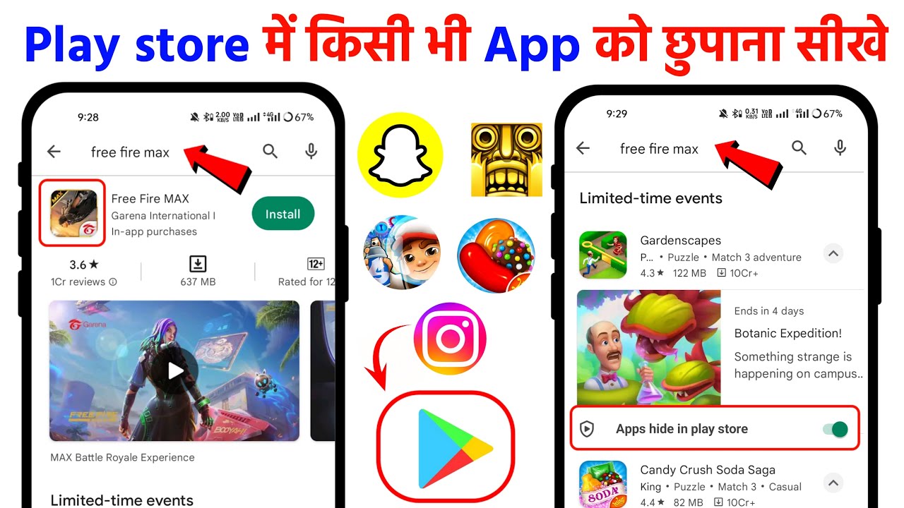 Kisi Bhi App Ko Play Store Me Kaise Chupaye? | How To Hide Any App In ...
