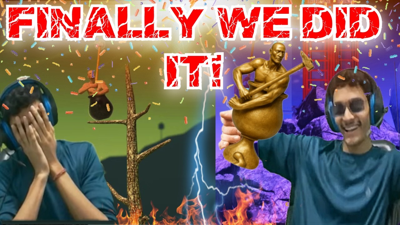 I Finally Finished This IMPOSSIBLE Game Getting Over It - Stream Highlights SMYKop