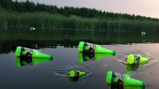 Расставил баклашки и понеслось. Такую рыбу я еше не ловил. Ловля карпов на баклашки.