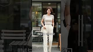 하체통통? 바지만 바꿔도 달라집니다 👖🩱#시니어패션 #중년패션 #여름코디 #중년여성패션 #shorts