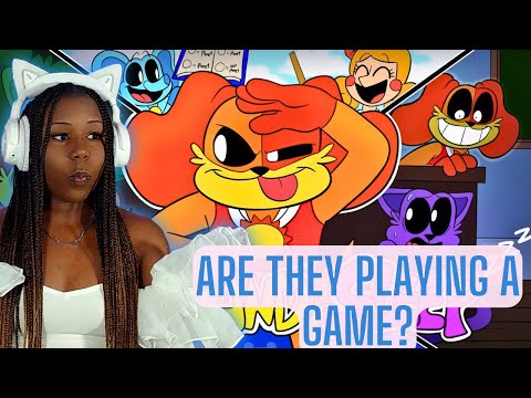 Are They Playing A Game? - INUbis' Smiling Critters Animation Hide And Sleep Reaction