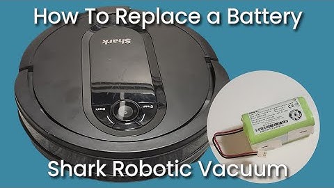 How To Replace Battery on Shark iQ Robotic Vacuum RV1001AE RV1000S