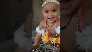 sirf bachche hi bhagwan ka rup me hona chaiye kyo ki ye duniya ke moh Maya se dur rahtey hai ❤️❤️🎈😍😍