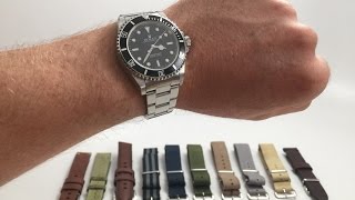 rolex submariner cloth strap