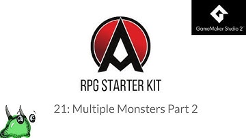 GameMaker Studio 2: RPG Starter Kit #21 Multiple Monsters part 2