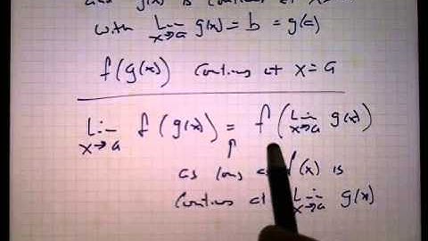 Properties of Continuous Functions
