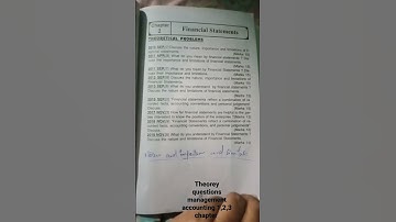 important questions management accounting