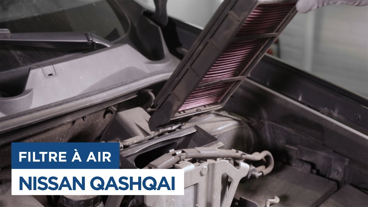 Changer le Filtre Air sur Nissan Qashqai YouTube