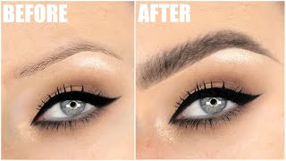 FLUFFY EYEBROWS TUTORIAL | UPDATED BROW ROUTINE