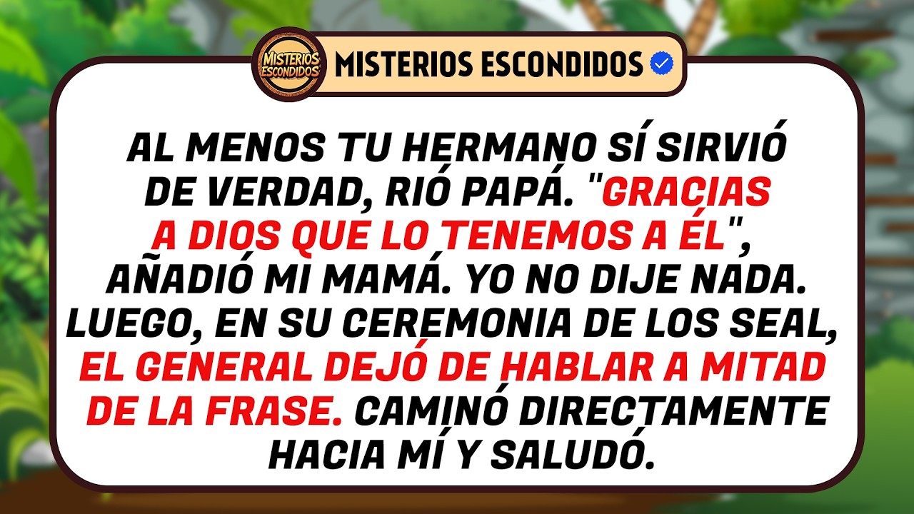 Mis Padres Se Burlaron De Mí En La Ceremonia Seal De Mi Hermano; Luego El General Reveló Mi Rango.