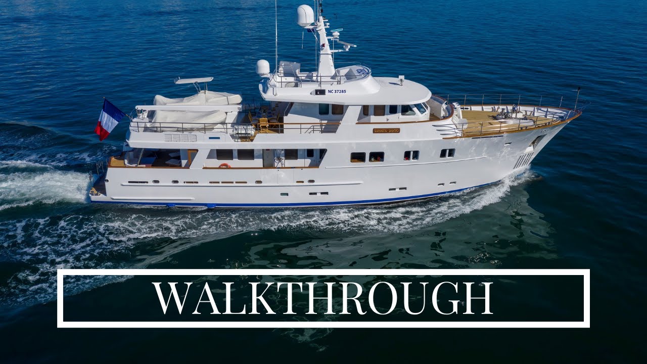ESPIRITU SANTO | 32M/104' OCEA Yacht for Sale - Superyacht Walkthrough