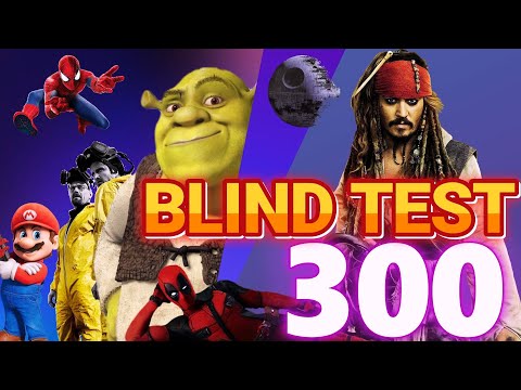 BLIND TEST : Films/Séries/Images/Répliques (300 EXTRAITS) vidéo spéciale 2 ans