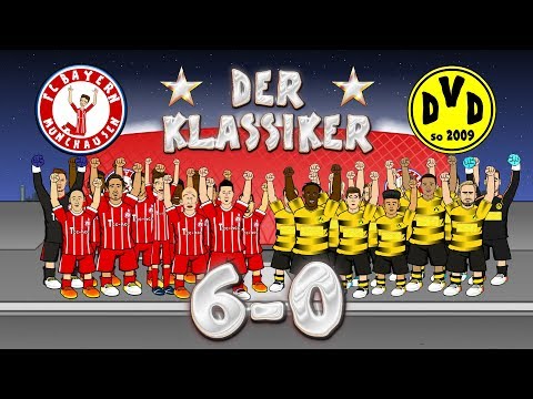 🌟DER KLASSIKER! F*** JA!🌟 6-0! Bayern Munich vs Borussia Dortmund (Goals Highlights)