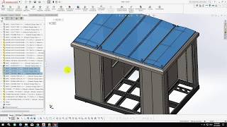 (Solidworks) Thiết kế cơ khí vỏ trạm biến áp hợp bộ Kiosk