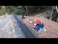 ASPHALT ROOF SHINGLES INSTALLATION  (silang cavite project)