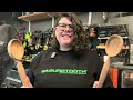 Ladle Spoon Carving with Saburrtooth Buzzout wheels