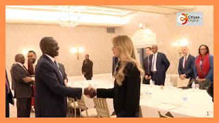 Rais Ruto akutana na wafanyibiashara Marekani