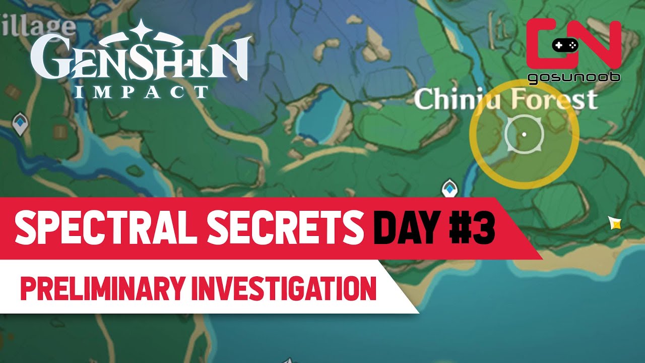 Spectral Secrets Day 3 - Chinju Forest | Genshin Impact Event - Swarm of Specters