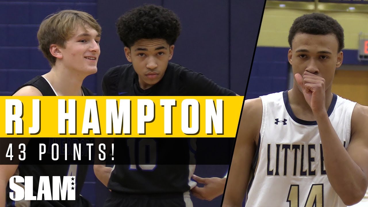 RJ HAMPTON DROPS 43, Including a 21 POINT 3RD QUARTER! - YouTube