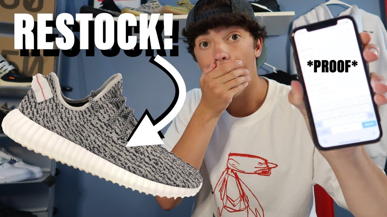 yeezy v1 restock 2019