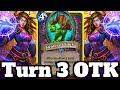 Well, This is Getting NERFED! TURN 3 OTK! Stealer of Souls Combo! | Hearthstone