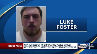 Man accused of impersonating officer after trying to stop real off-duty officer