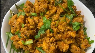 Chicken kheema recipe | Made in 25 mins| Tasty dry chicken kheema recipe on fry pan| Sai kitchen