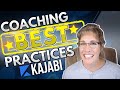 Coaching with Kajabi - The Best Coaching Practices