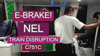 Emergency Brake! | NEL Alstom C751C train disruption