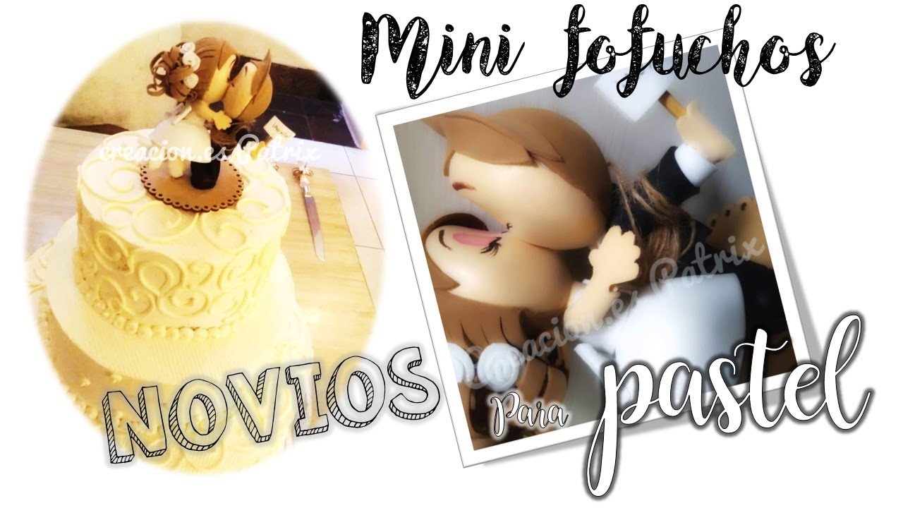 DIY Novios para Pastel Fofuchos