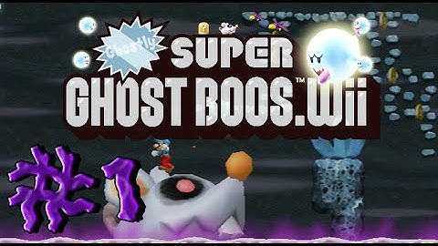 Ghostly Super Ghost Boos Wii - 100% Co-op Walkthrough Part 1