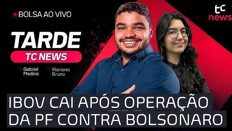 🔴  AO VIVO | URGENTE: BOLSONARO É ALVO DE BUSCAS DA PF; MERCADO MONITORA CONFLITO EUA X BRASIL