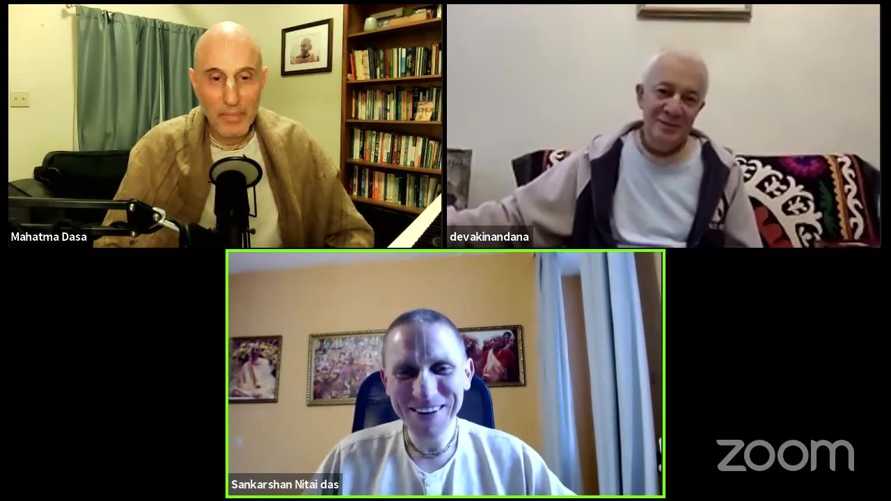 Как и зачем оставаться в ИСККОН? 12.11.2020, Махатма дас и Чайтанья Чандра Чаран дас