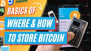 How to Store Bitcoin - From Beginner to Expert.